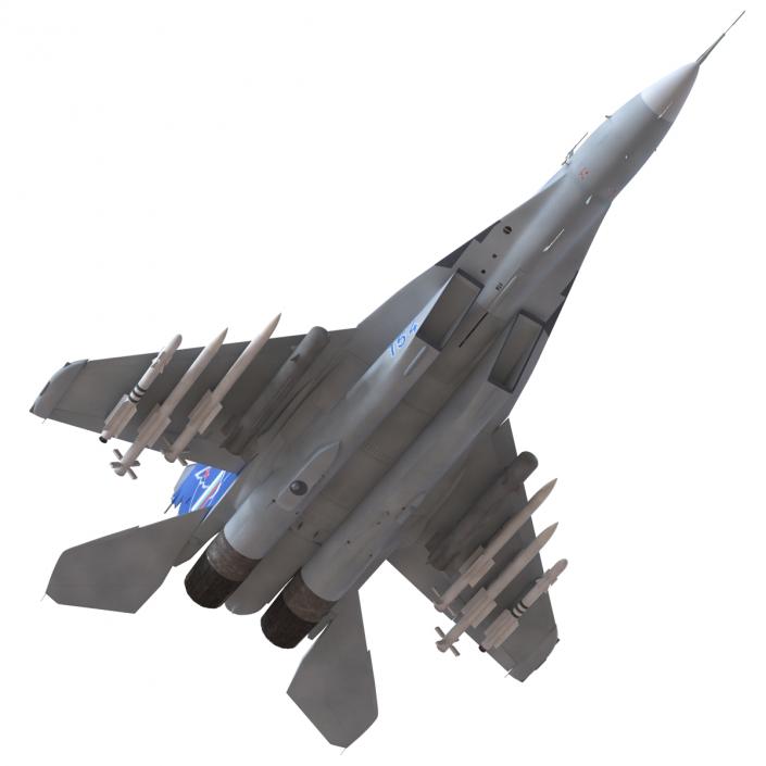 Russian Jet Fighter Mikoyan MiG-35 3D model