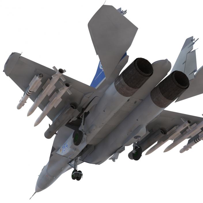 Russian Jet Fighter Mikoyan MiG-35 3D model