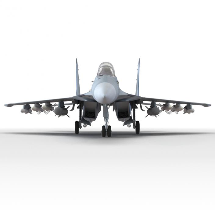 Russian Jet Fighter Mikoyan MiG-35 3D model