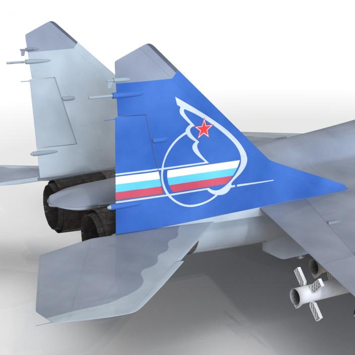 Russian Jet Fighter Mikoyan MiG-35 3D model