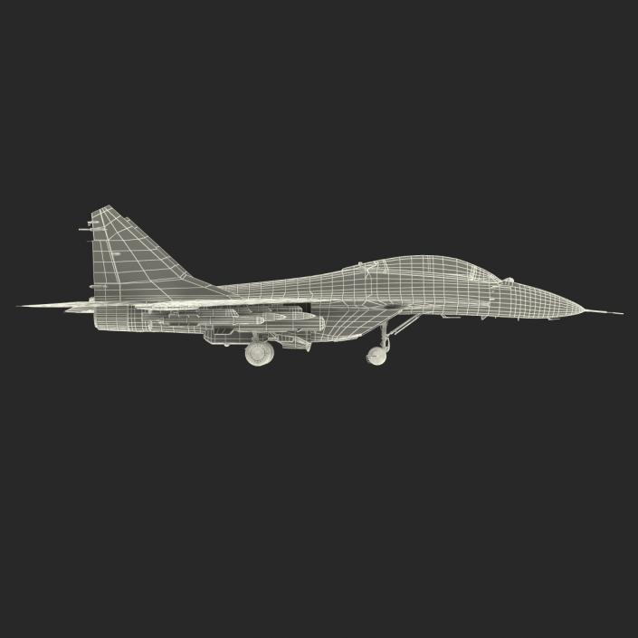 Russian Jet Fighter Mikoyan MiG-35 3D model