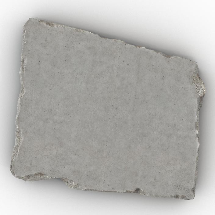 Concrete Chunk 3D model