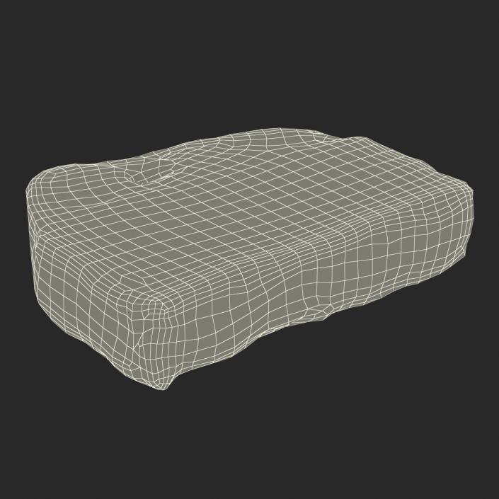 3D Concrete Chunk 3