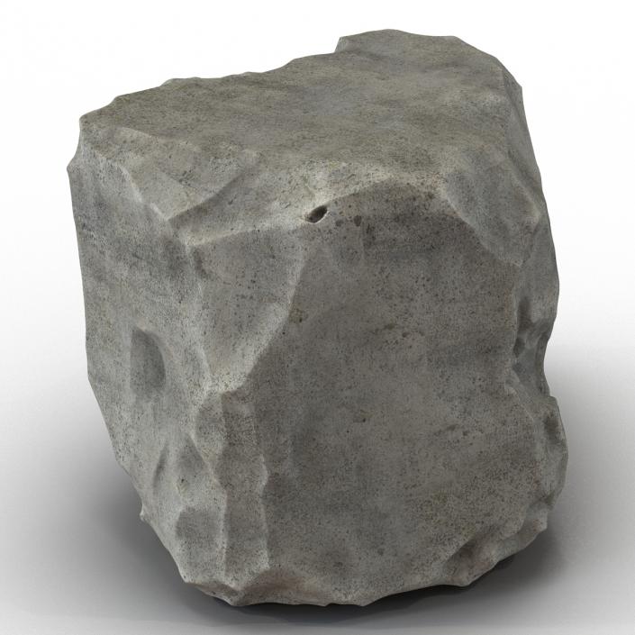 3D Concrete Chunk 4