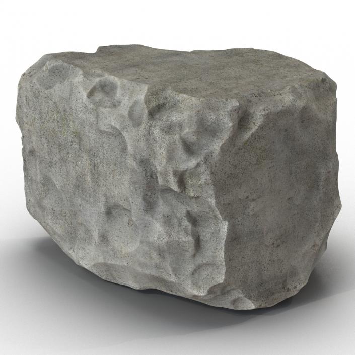 3D Concrete Chunk 4