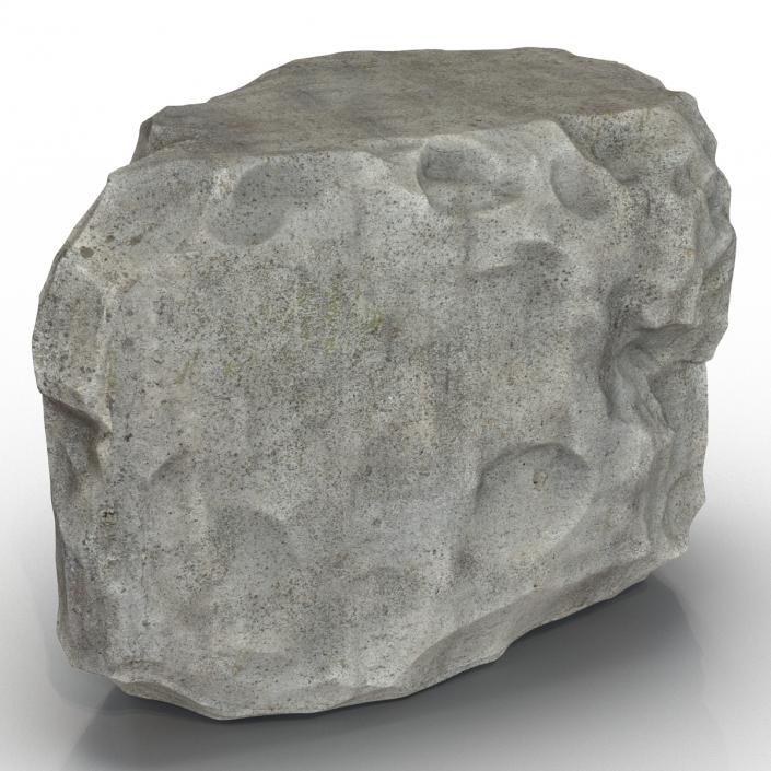 3D Concrete Chunk 4