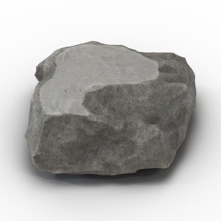 3D Concrete Chunk 5