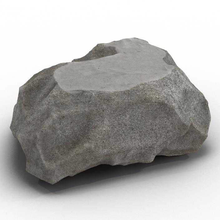 3D Concrete Chunk 5