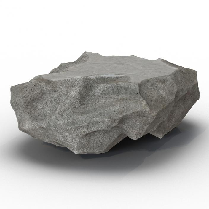 3D Concrete Chunk 5