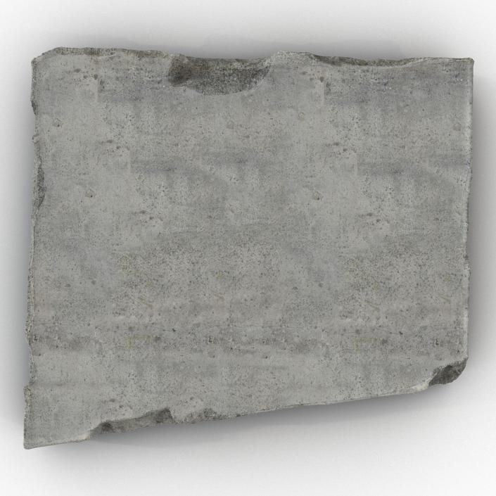 3D Concrete Chunk 6