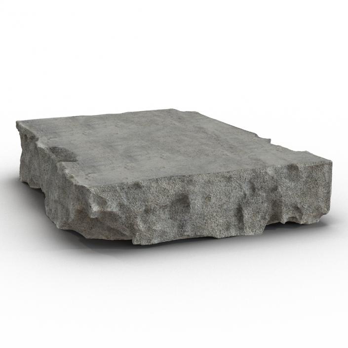 3D Concrete Chunk 6