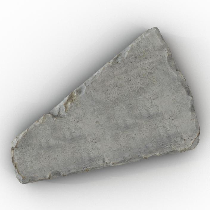 3D Concrete Chunk 7