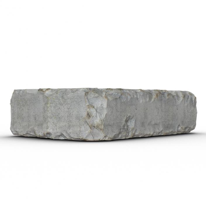 3D Concrete Chunk 7