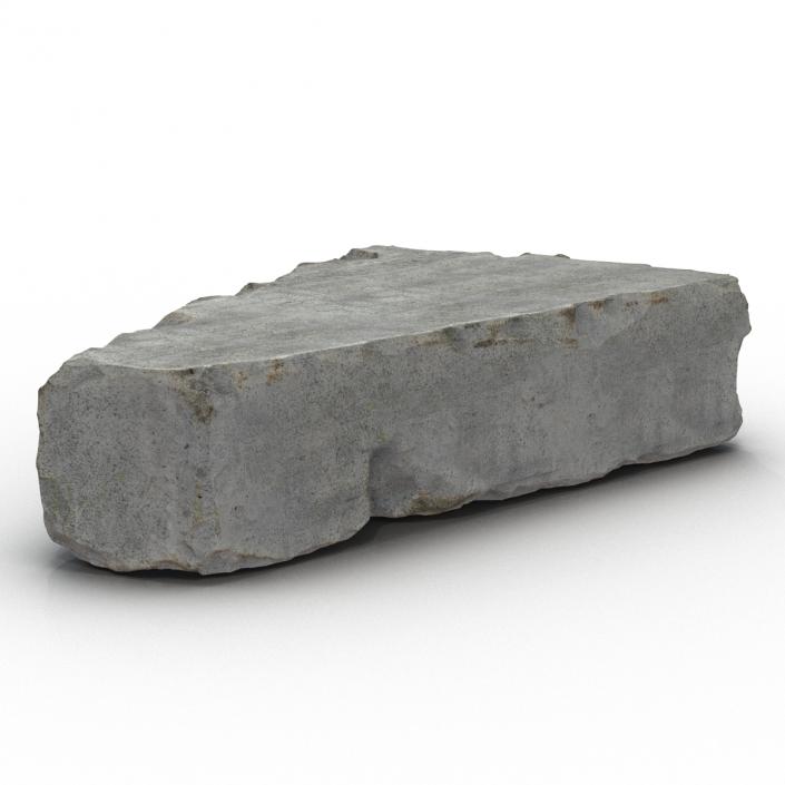 3D Concrete Chunk 7