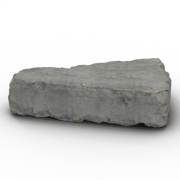 3D Concrete Chunk 7