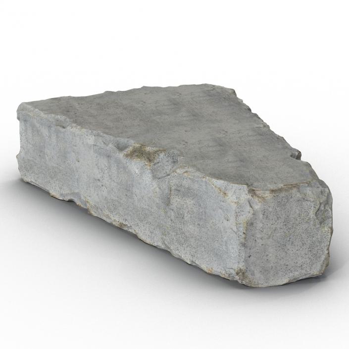 3D Concrete Chunk 7