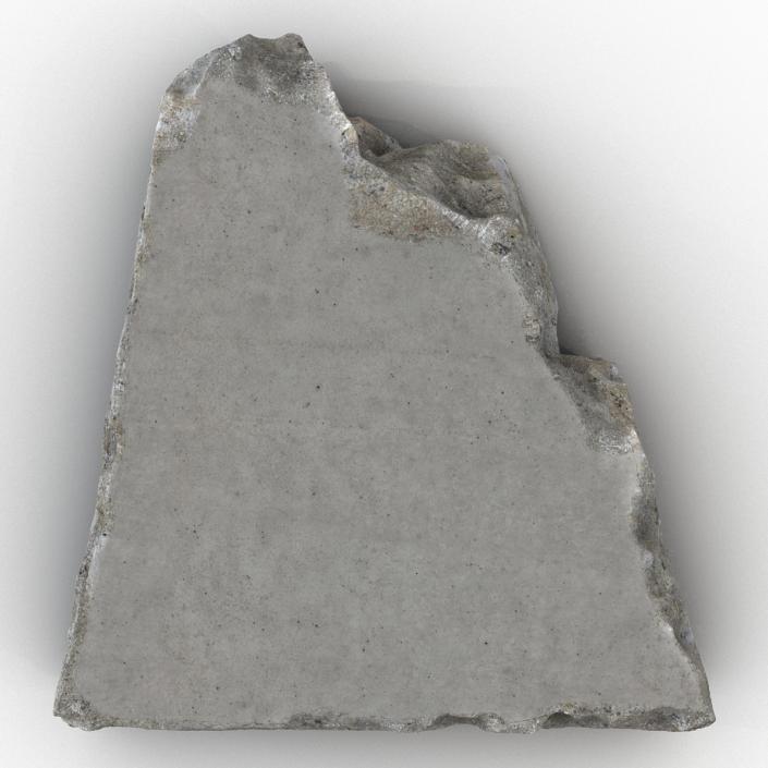 3D Concrete Chunk 8