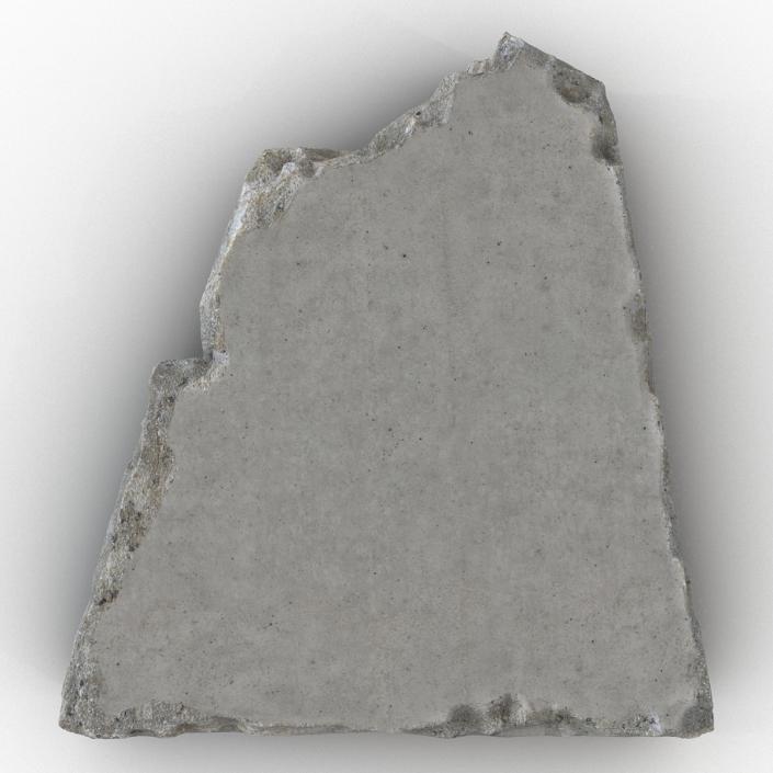 3D Concrete Chunk 8