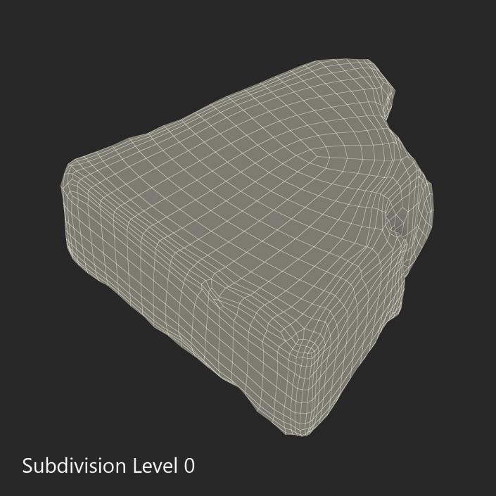 3D Concrete Chunk 8