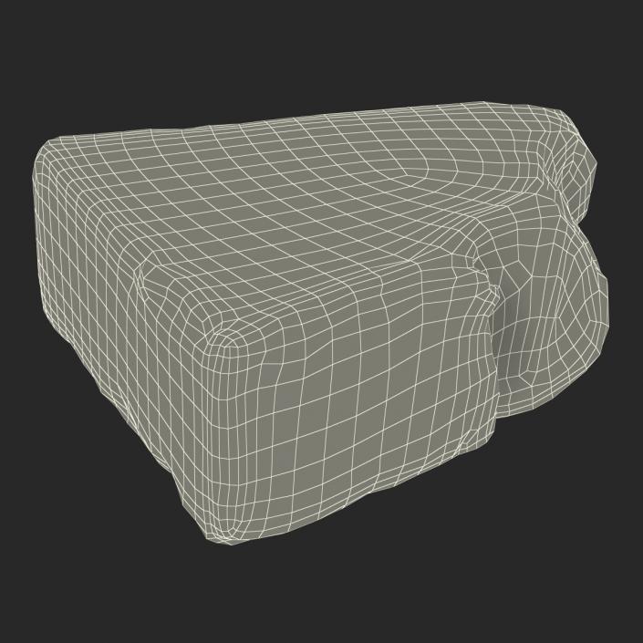 3D Concrete Chunk 8