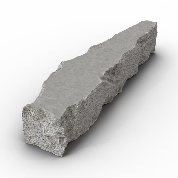 3D Concrete Chunk 9