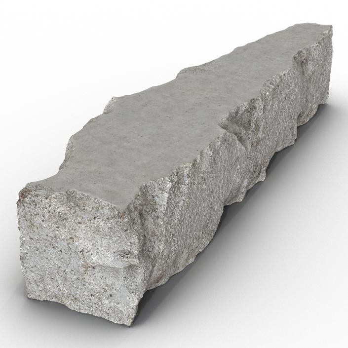 3D Concrete Chunk 9