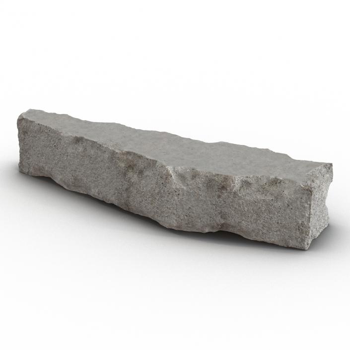 3D Concrete Chunk 9