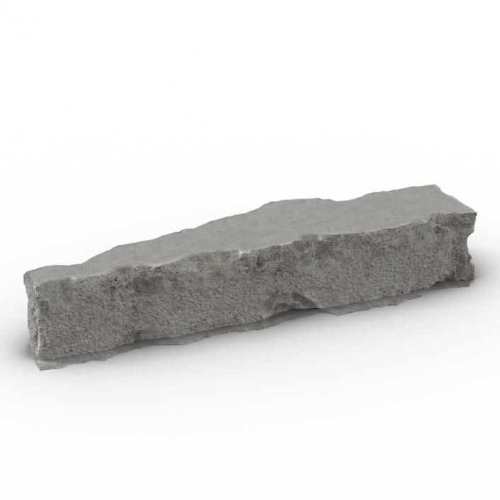 3D Concrete Chunk 9