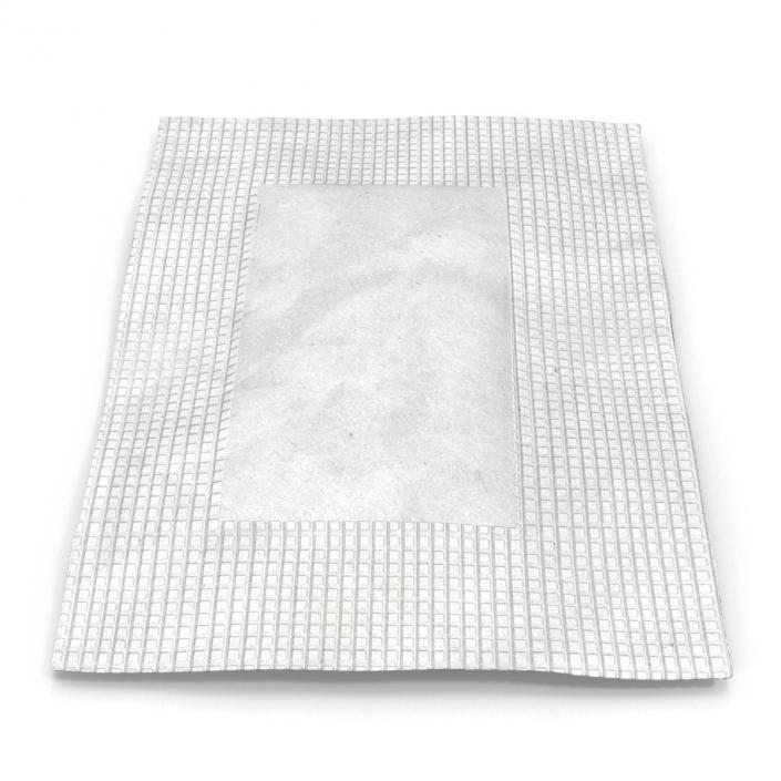 3D model Sugar Packet 3 White