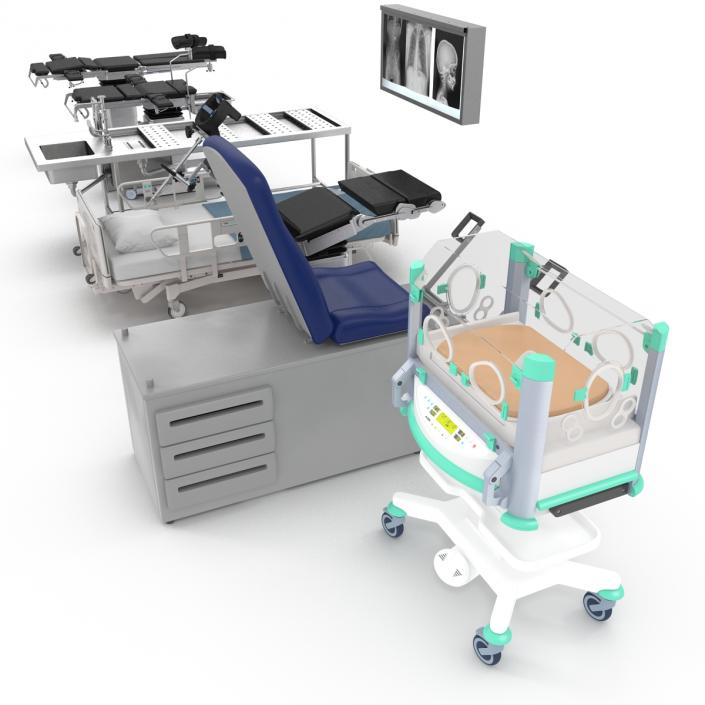 3D Medical Equipment Collection model