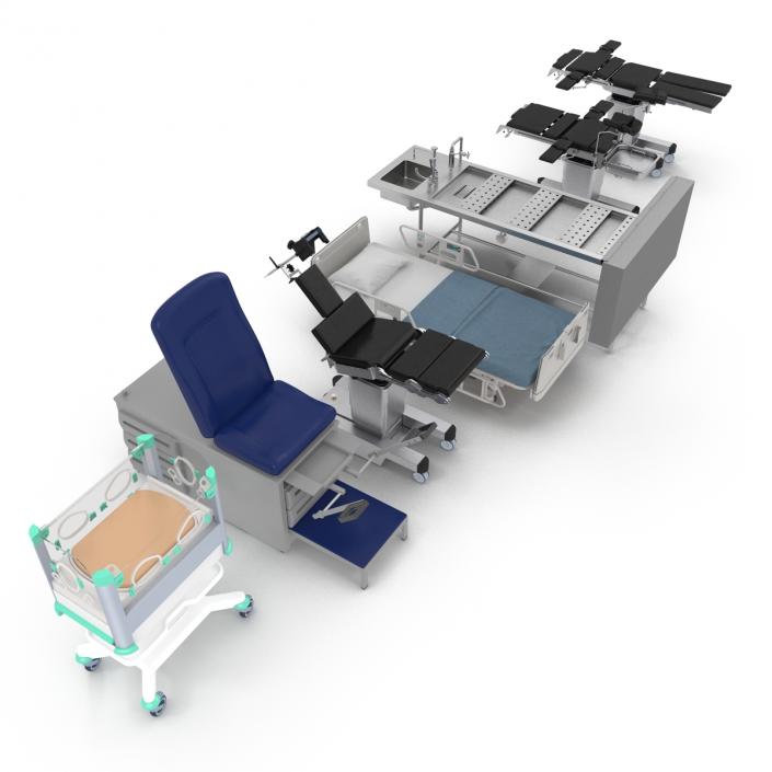 3D Medical Equipment Collection model