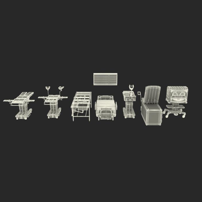 3D Medical Equipment Collection model