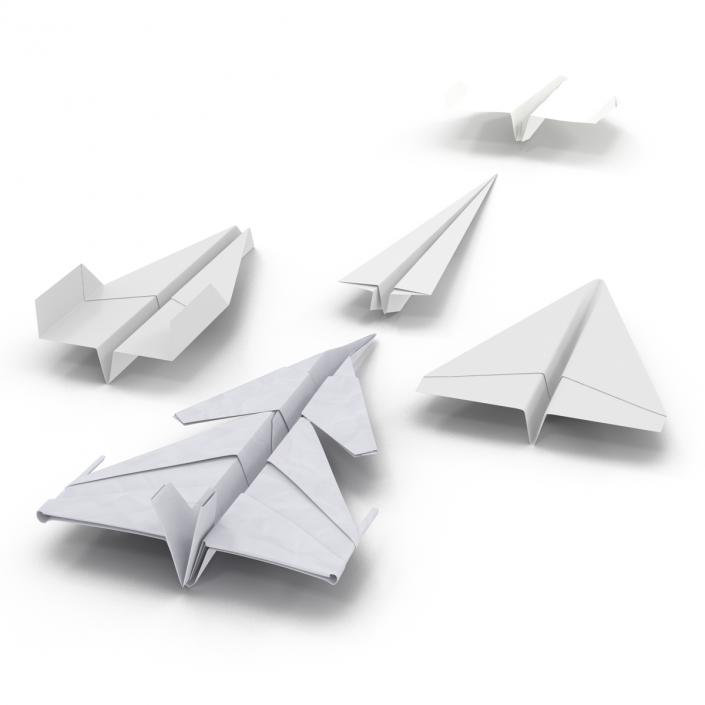 3D model Paper Planes Collection 2