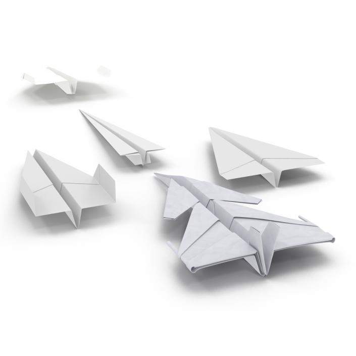 3D model Paper Planes Collection 2