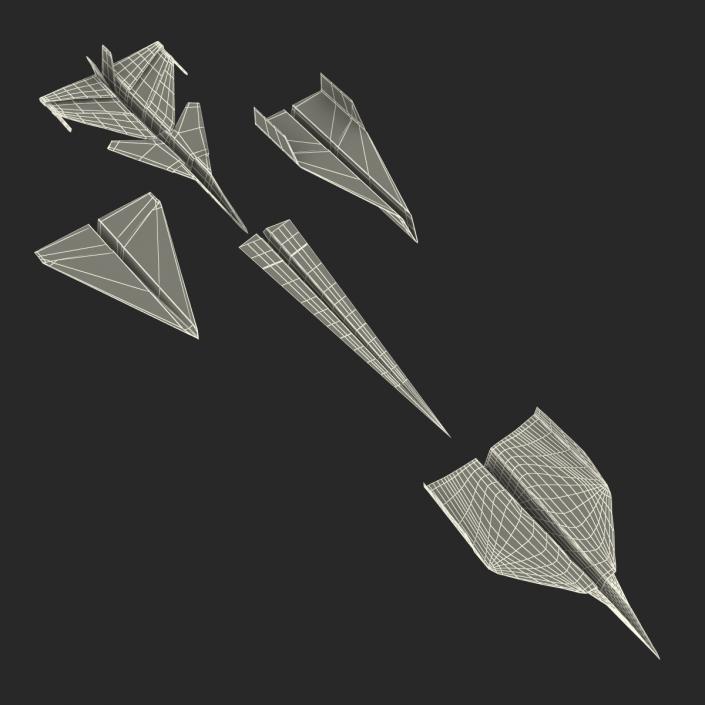 3D model Paper Planes Collection 2