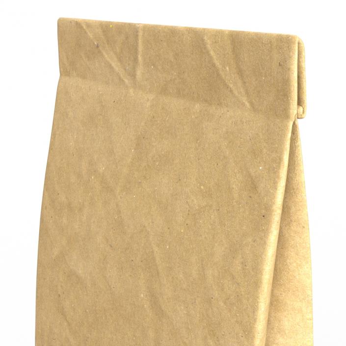 3D model Ground Coffee Bag Paper 2