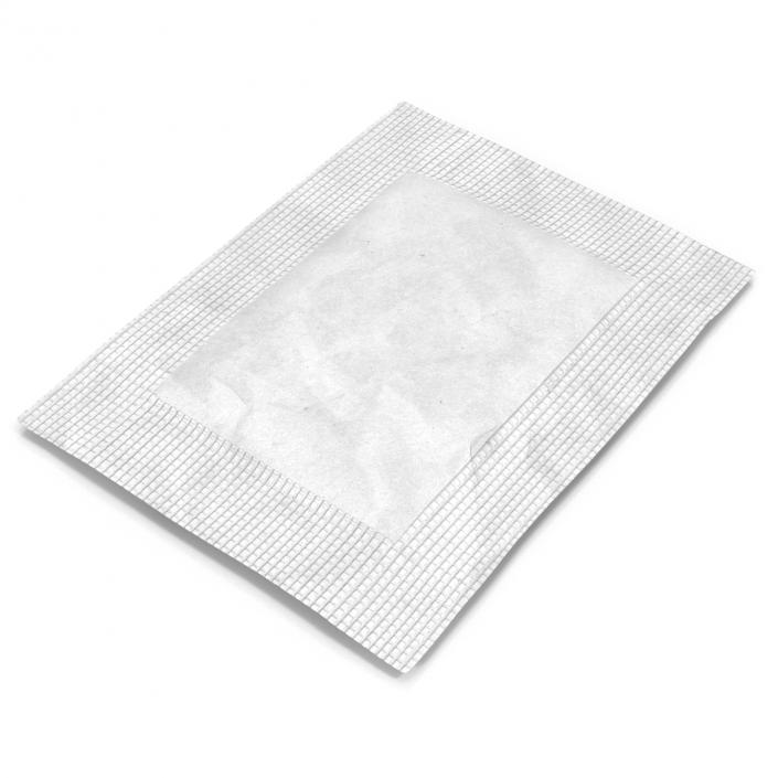 3D model Sugar Packet 2 White