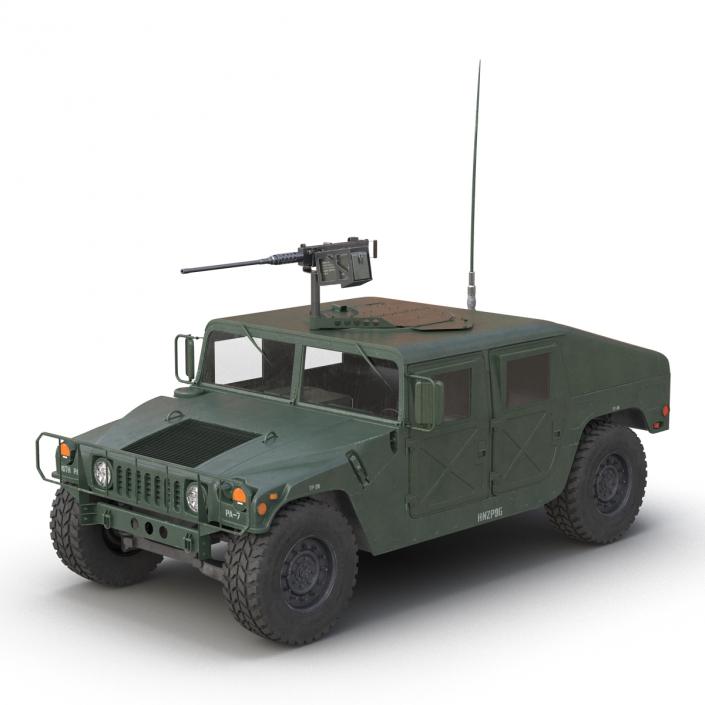 High Mobility Multipurpose Wheeled Vehicle Humvee 3D model