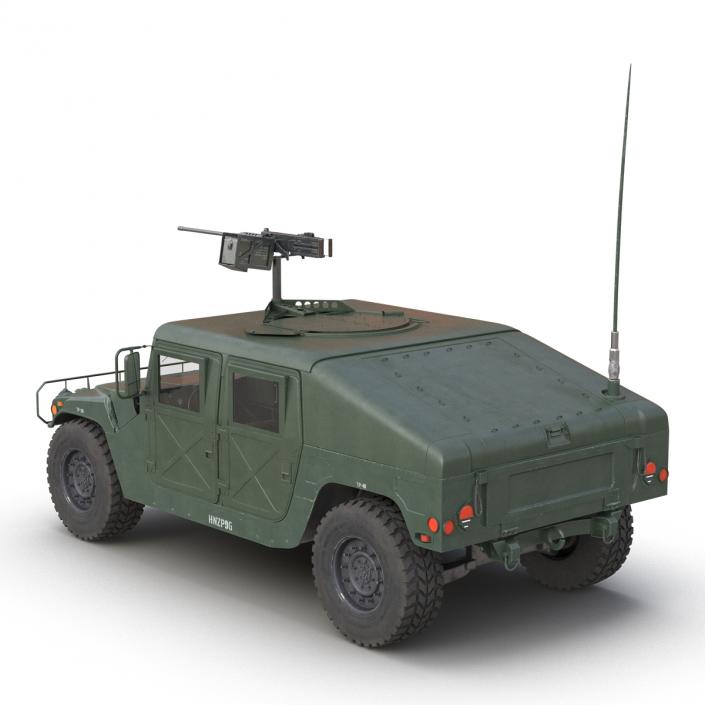 High Mobility Multipurpose Wheeled Vehicle Humvee 3D model