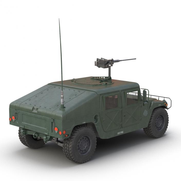 High Mobility Multipurpose Wheeled Vehicle Humvee 3D model