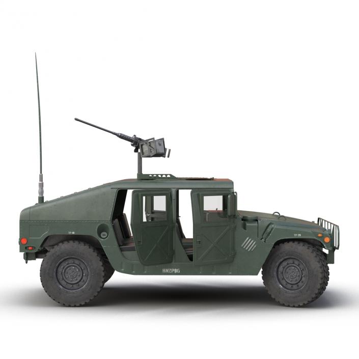 High Mobility Multipurpose Wheeled Vehicle Humvee 3D model