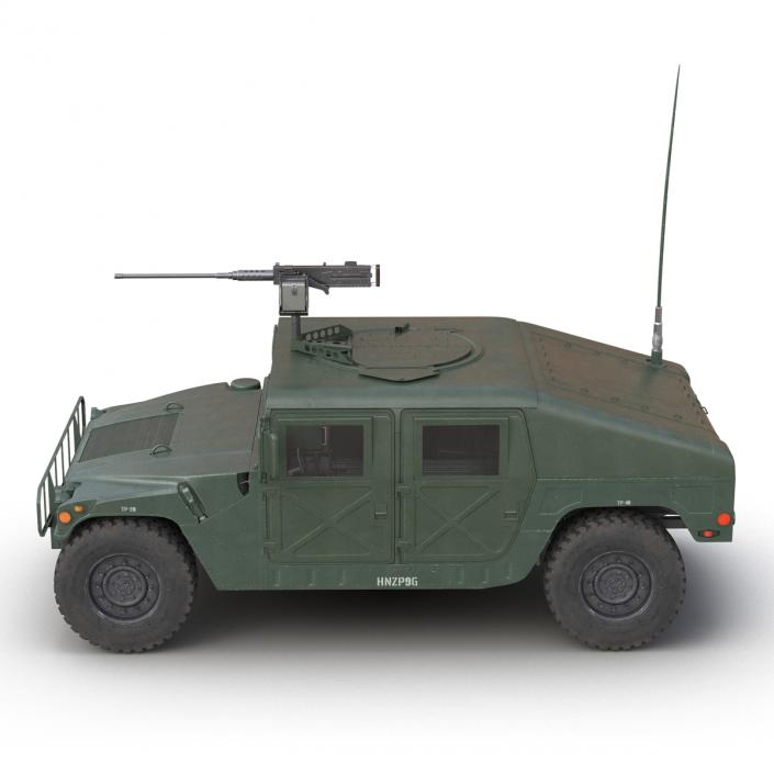 High Mobility Multipurpose Wheeled Vehicle Humvee 3D model