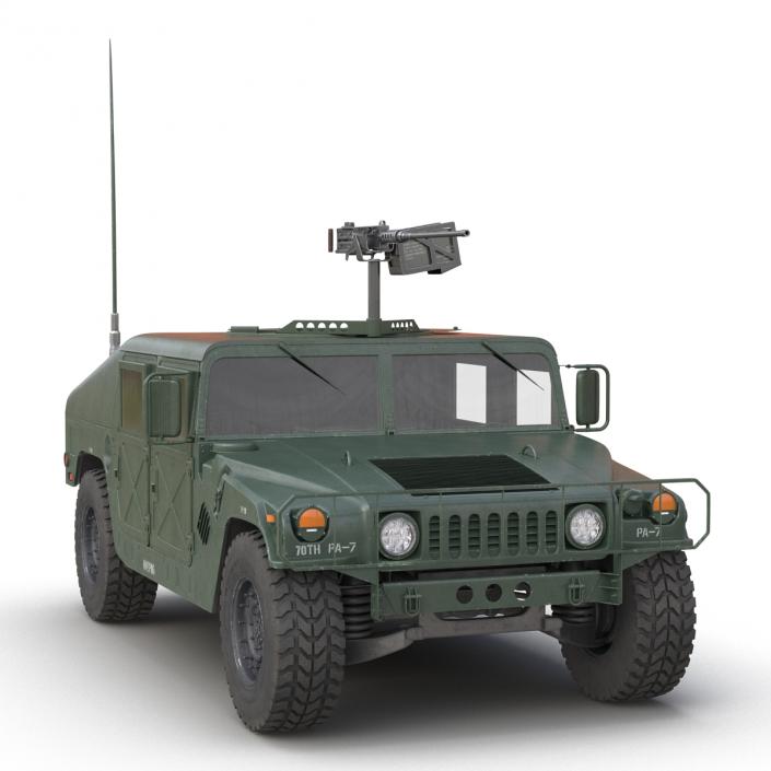 High Mobility Multipurpose Wheeled Vehicle Humvee 3D model