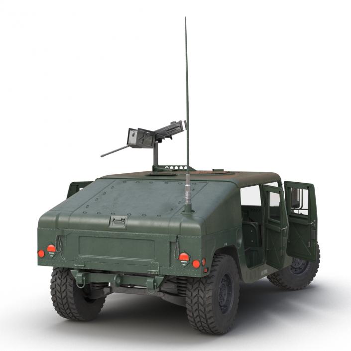 High Mobility Multipurpose Wheeled Vehicle Humvee 3D model