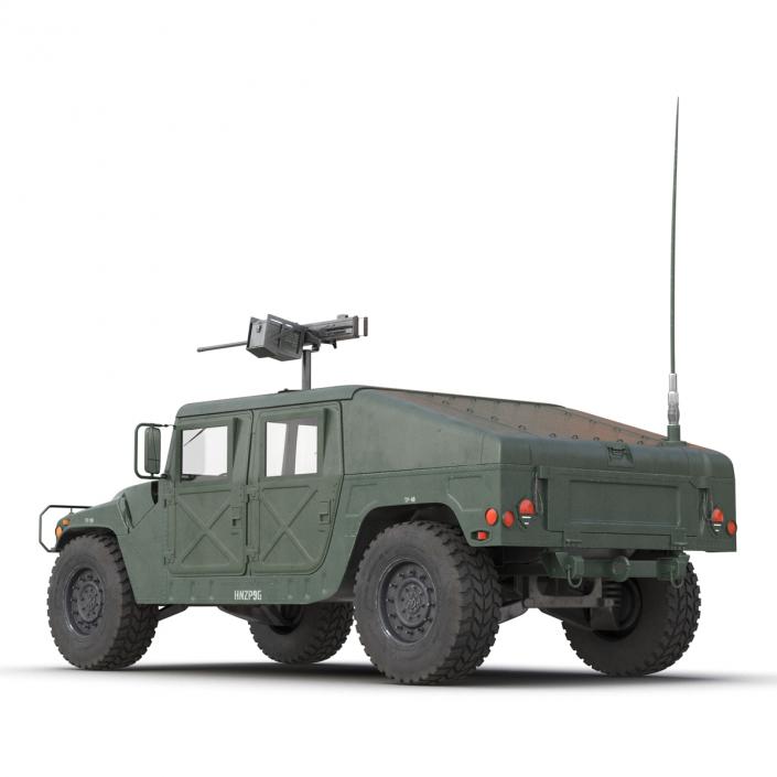 High Mobility Multipurpose Wheeled Vehicle Humvee 3D model