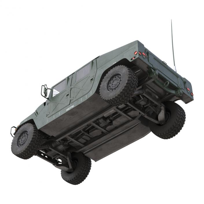 High Mobility Multipurpose Wheeled Vehicle Humvee 3D model