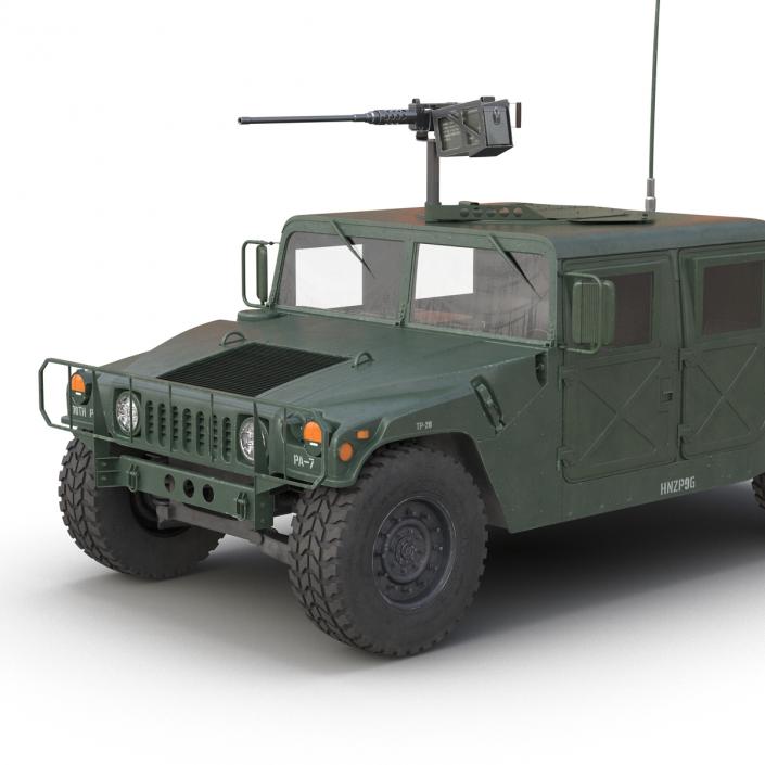 High Mobility Multipurpose Wheeled Vehicle Humvee 3D model