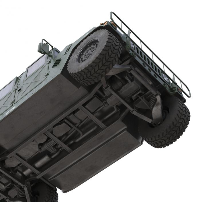 High Mobility Multipurpose Wheeled Vehicle Humvee 3D model