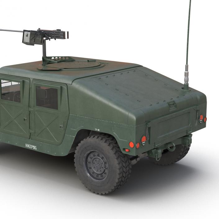 High Mobility Multipurpose Wheeled Vehicle Humvee 3D model