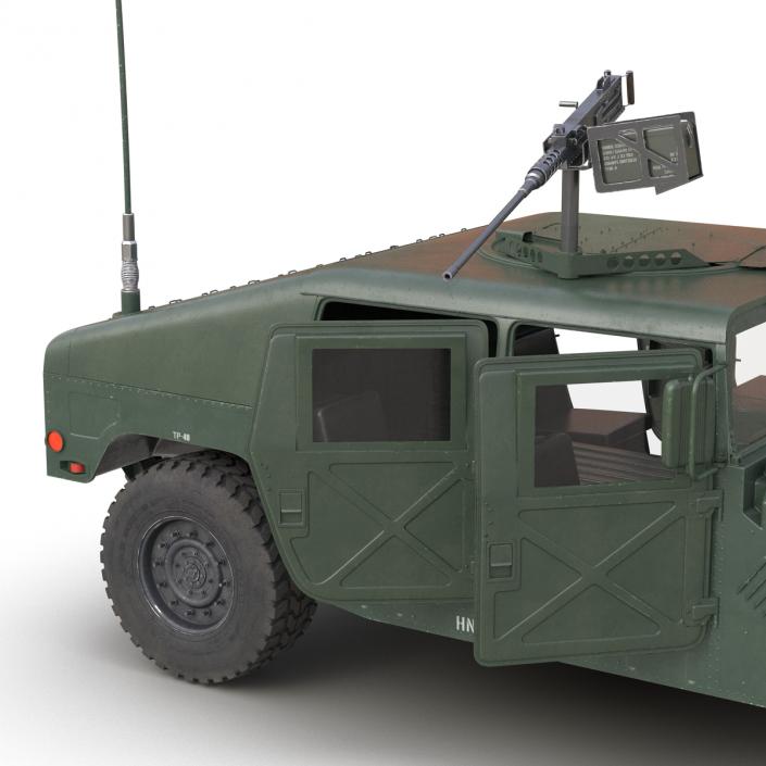 High Mobility Multipurpose Wheeled Vehicle Humvee 3D model